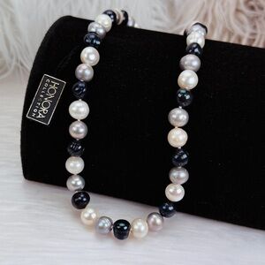Elegant Honora multicolored freshwater Pearl Necklace